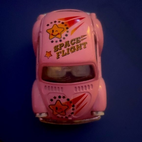 Vintage Volkswagen Bug Space Flight Metal Toy Car - Picture 2 of 2